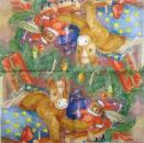 TW-082 Teddy Weihnachten - 3-lagig - AVEC